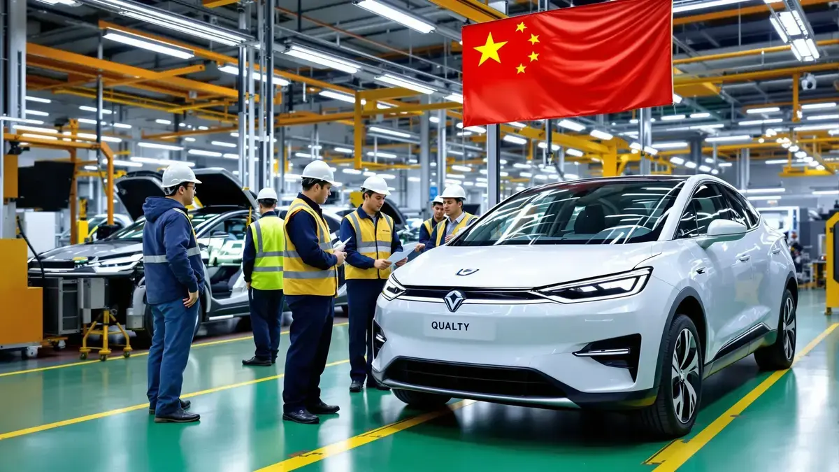 De Chinese autoriteiten willen de wereldwijde indruk van slechte kwaliteit van de export van Chinese auto’s tegengaan door strengere normen toe te passen.