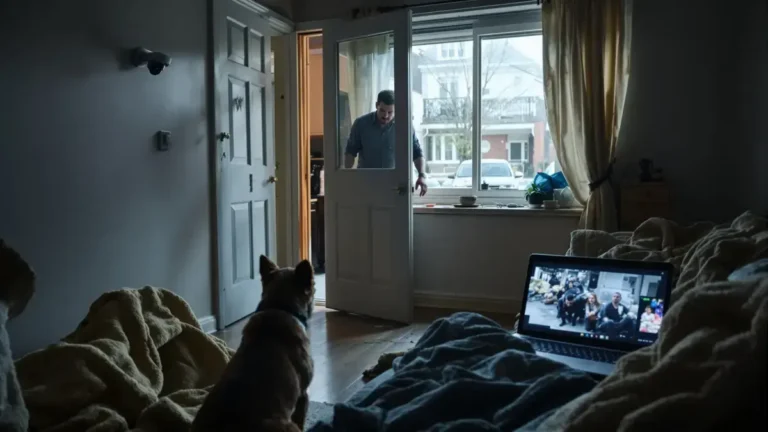 Hij huurde iemand in om op zijn hond te passen en ontdekte later dankzij zijn bewakingscamera dat die persoon vreemden op een volkomen onverwachte manier zijn appartement binnenliet.