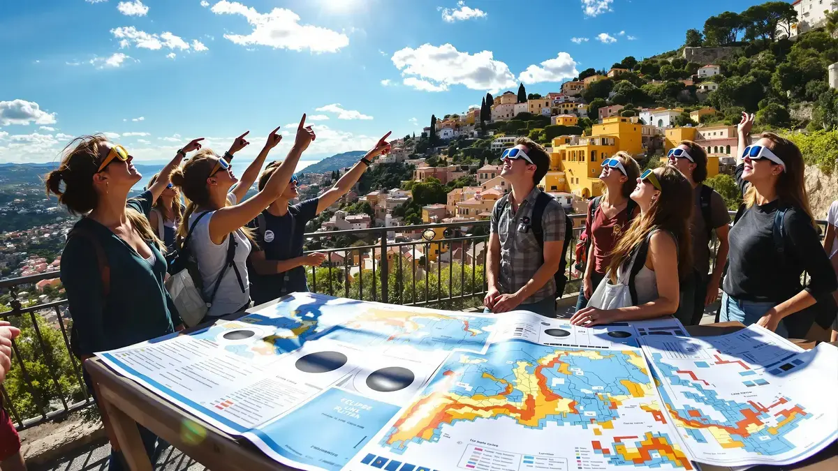 Wetenschappers publiceren gedetailleerde kaarten van de regio’s die tijdens de volgende langste totale zonsverduistering in duisternis zullen worden ondergedompeld