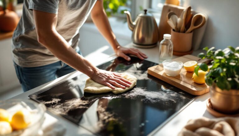 beschadigde keramische kookplaat? probeer eerst dit zelfgemaakte mengsel waarmee je in 5 minuten je kookplaat weer als nieuw maakt.