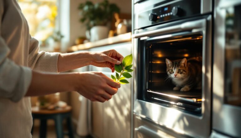 ontdek hoe een laurierblad in de oven leggen je helpt om schoonmaken eenvoudiger en sneller te maken met deze handige keukenhack.