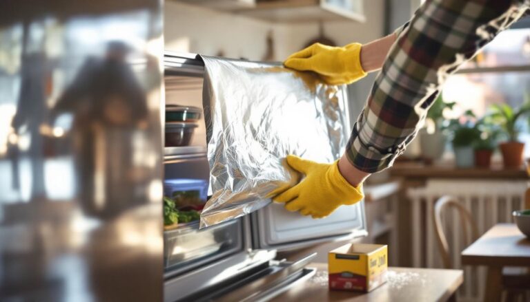 verwijder snel ijs uit de diepvriezer met aluminiumfolie. ontdek hoe u binnen 5 minuten van overtollig ijs af bent en uw vriezer efficiënt houdt.