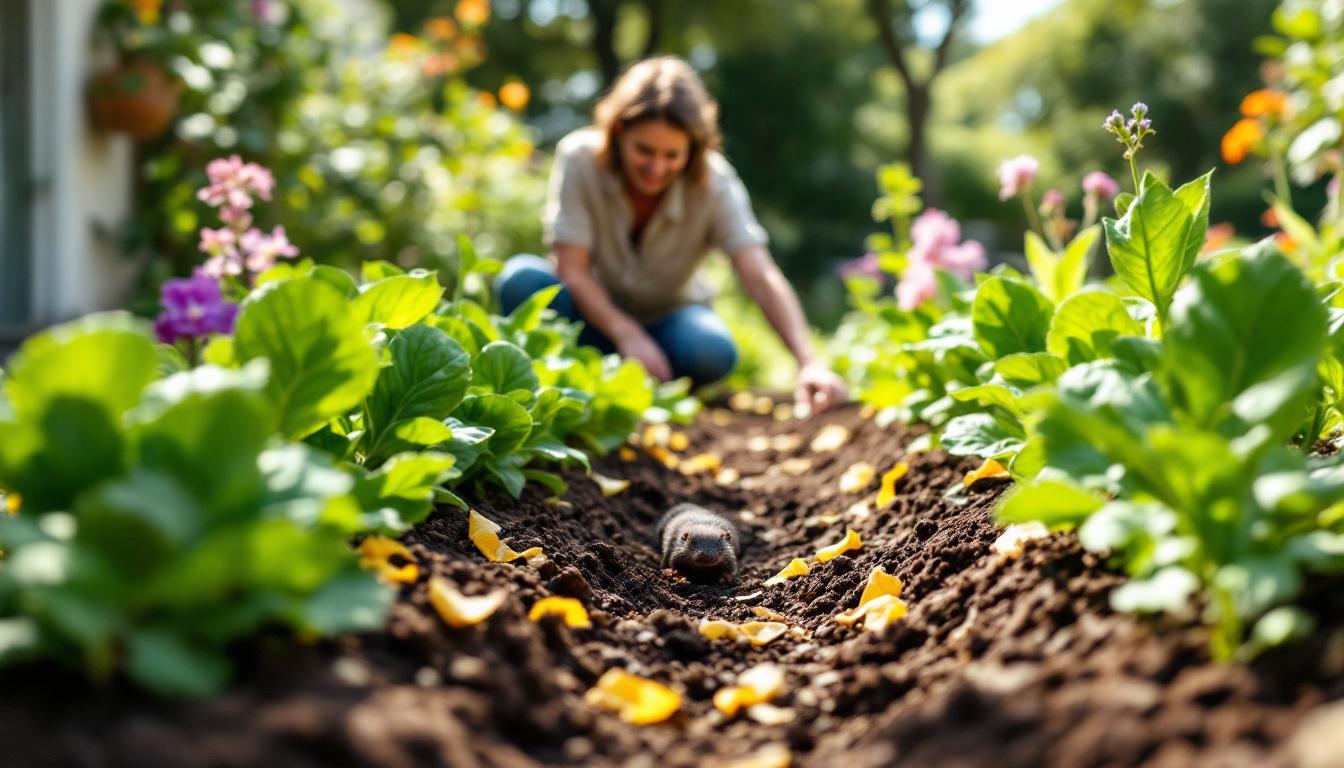 heb je last van mollen in je tuin? ontdek hoe een restproduct uit de badkamer een effectieve, diervriendelijke barrière vormt zonder vallen of gif te gebruiken.