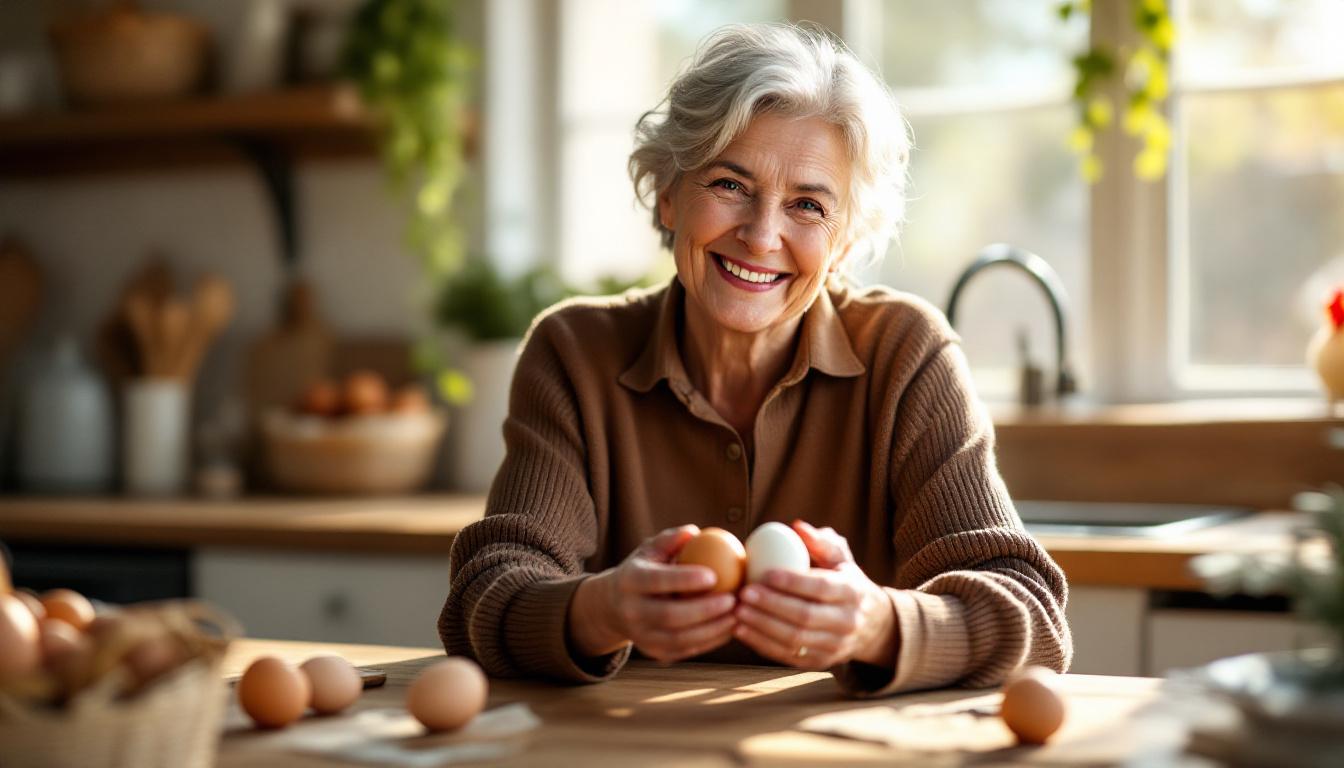 op haar 60e ontdekt ze eindelijk het verschil tussen witte en bruine eieren en wenst ze dat ze het veel eerder had geweten. lees haar verrassende verhaal en ontdek zelf ook de feiten!