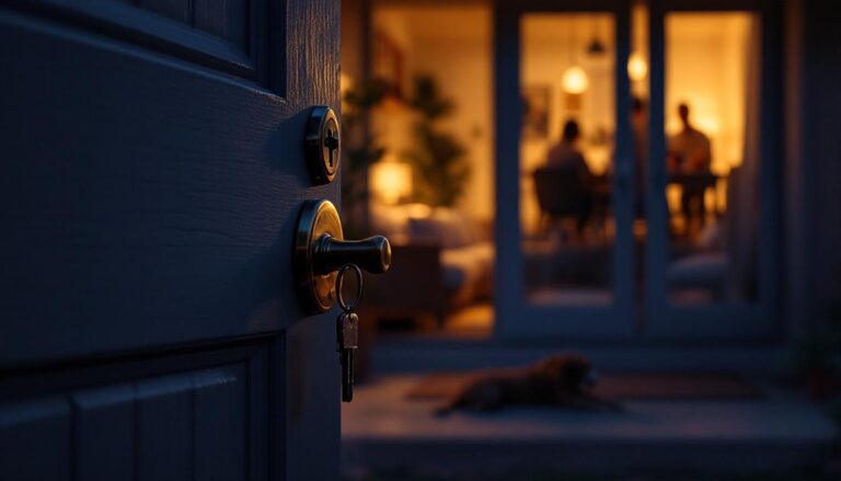 ontdek waarom experts adviseren om je sleutel ’s nachts in de deur te laten zitten voor extra veiligheid en gemoedsrust in huis.