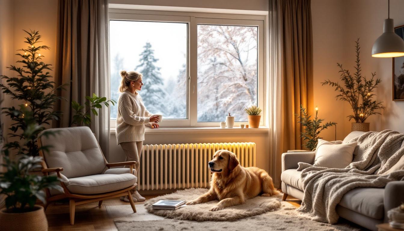 leer hoe u uw huis in de winter kunt verluchten zonder warmteverlies, zodat het binnen warm blijft en de lucht fris blijft.